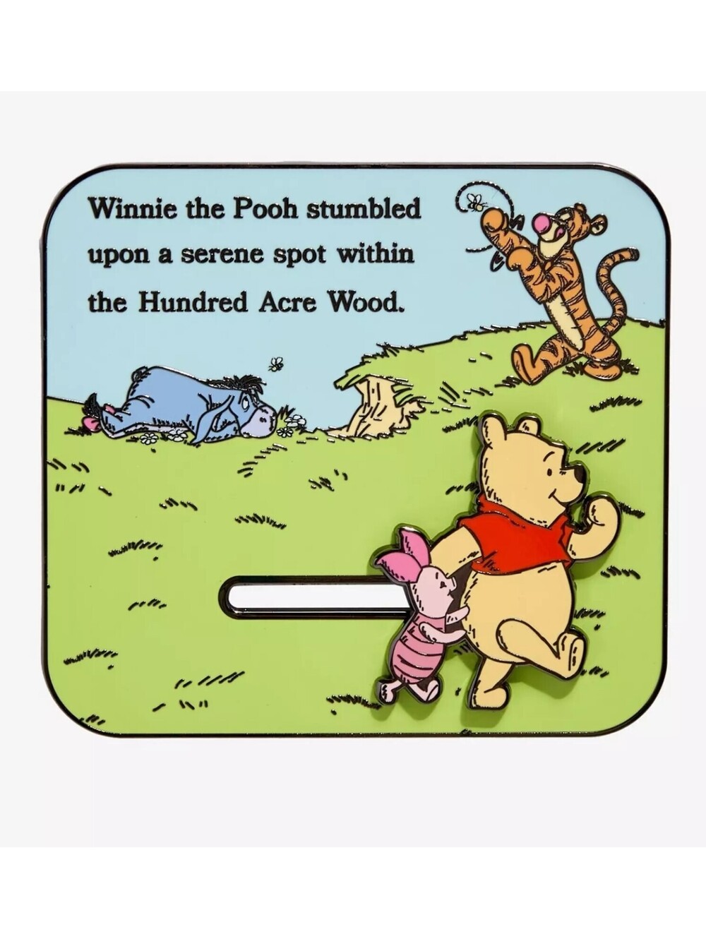 Loungefly Disney Winnie the Pooh Scene Limited Edition Sliding Enamel Pin